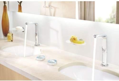 GROHE F-digital Puck - Fernbedienung für Wanne und Brause (langlebige Oberfläche, Mit Pause- und Spe