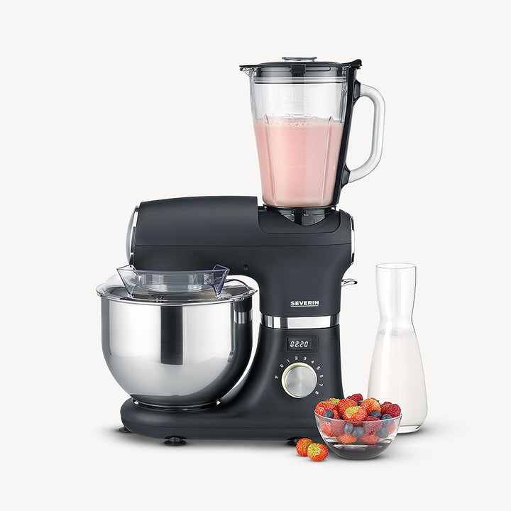SEVERIN Standmixer-Aufsatz, Standmixer mit verschiedenen Zubereitungsmöglichkeiten, temperaturbestän