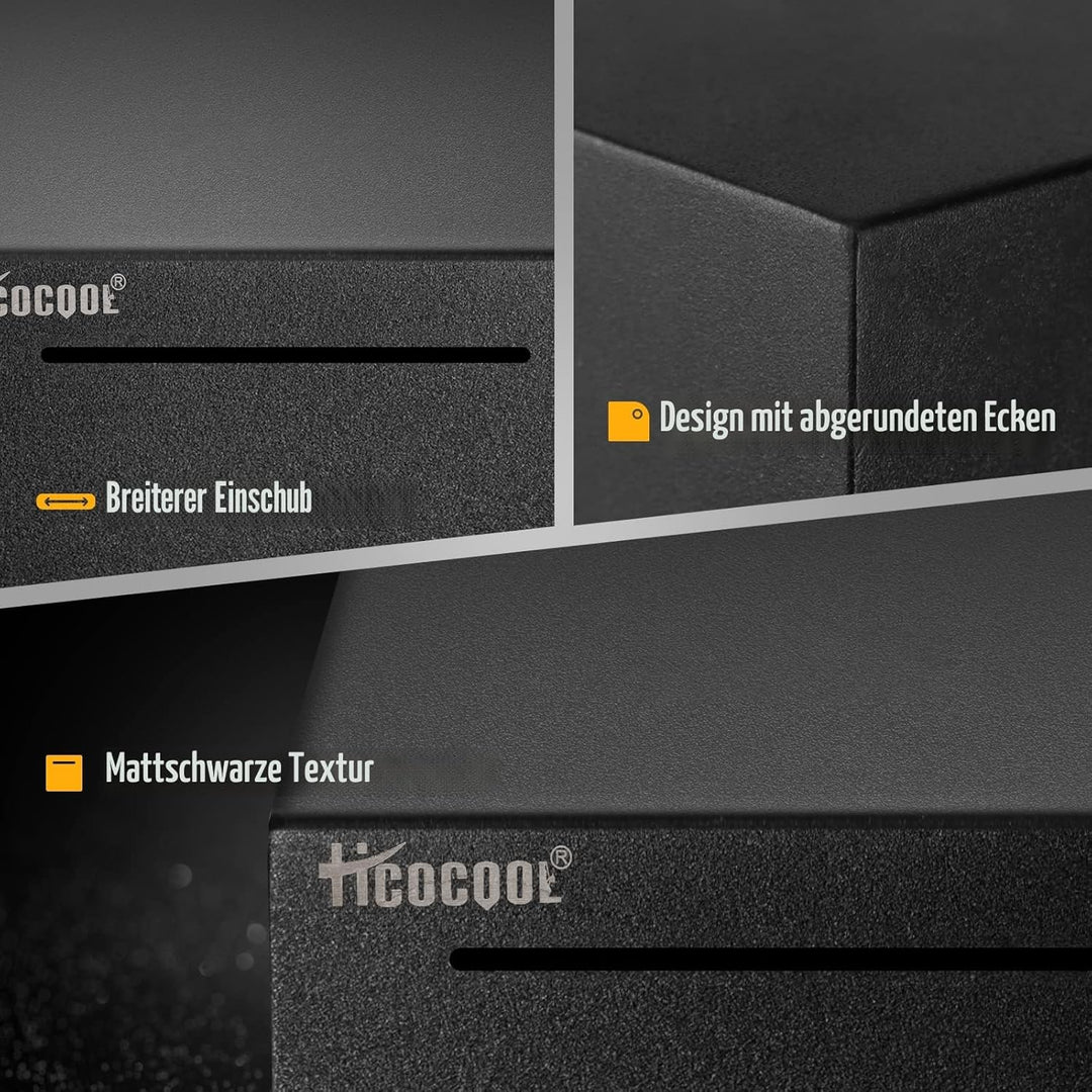 Erwachsene Spardose Edelstahl Safe Sparbüchsen für Erwachsene Einsparungen Echte Spardose (12cm) Sch
