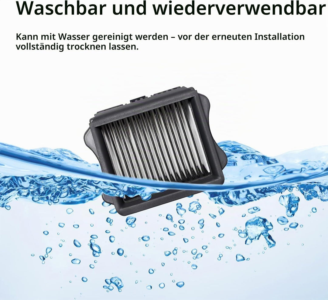 6 Stück HEPA Ersatzfilter für Tineco FLOOR ONE Stretch S6 / SWITCH S6 / S7 Stretch / S9 Artist / S5