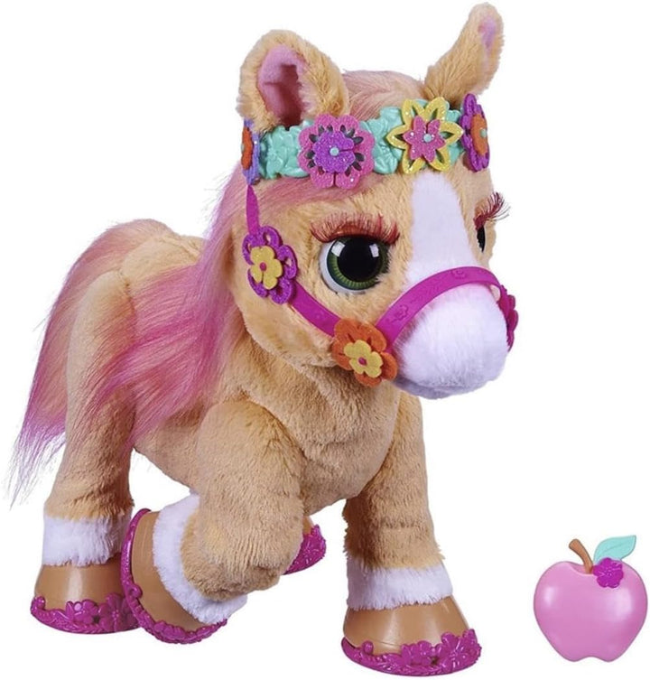 Hasbro Furreal Cinnamon, Mein stylisches Pony, 80+ Geräusche, Reaktionen, 26 Accessoires, elektronis