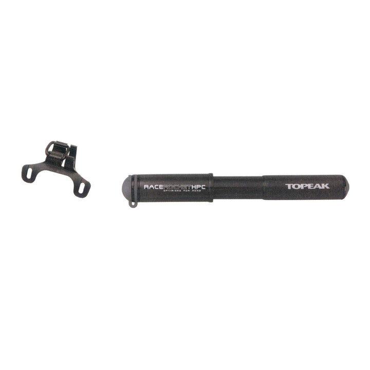 TOPEAK Racerocket HPC - Luftpumpe mit Vollcarbon Body Schwarz 18x2.1x2.6 cm, Schwarz 18x2.1x2.6 cm
