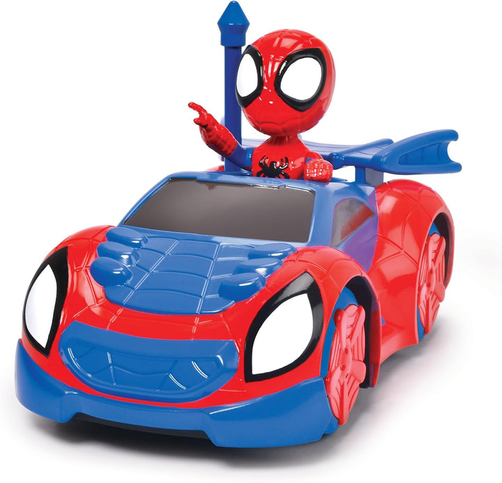 Dickie - Spidey Web Crawler 203225000 +3 Jahre, 27 cm, 2 Kanäle, Turbo-Funktion, Spidey