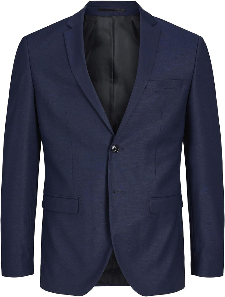 JACK & JONES Male Einreihiger Blazer JPRSOLARIS Super Slim Fit Blazer 42 Dark Navy, 42 Dark Navy