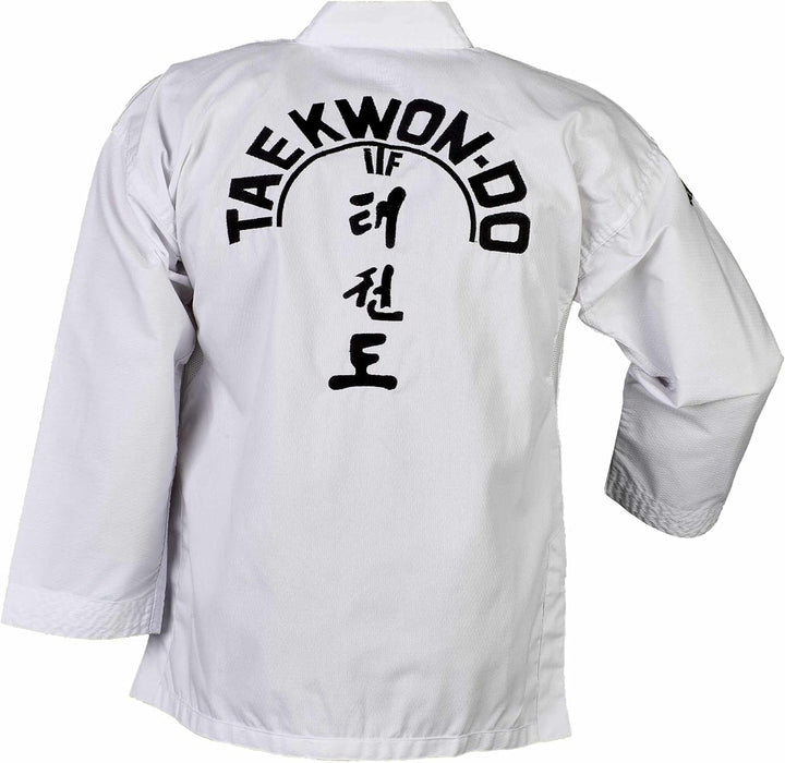 adidas Taekwondoanzug Quest ITF | Dobok mit neuem ITF Logo | für Kinder und Erwachsene | Leicht und