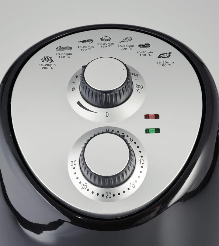 Ariete 4617, Airy Fryer Compact, Luftfritteuse, Fassungsvermögen 2 l, 1000 W, Temperatur max. 200 °C