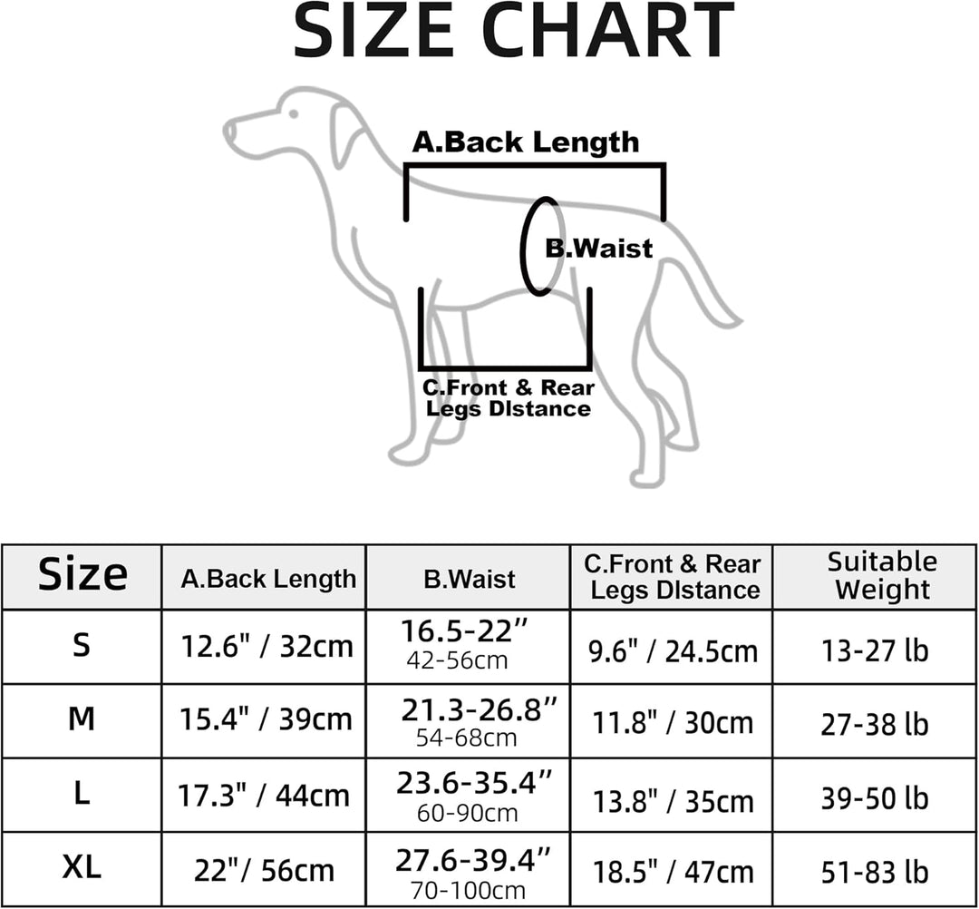 Hundetragetasche, Notfallrucksack für Haustiere, Beine, Unterstützung & Rehabilitation, Hunde-Liftge