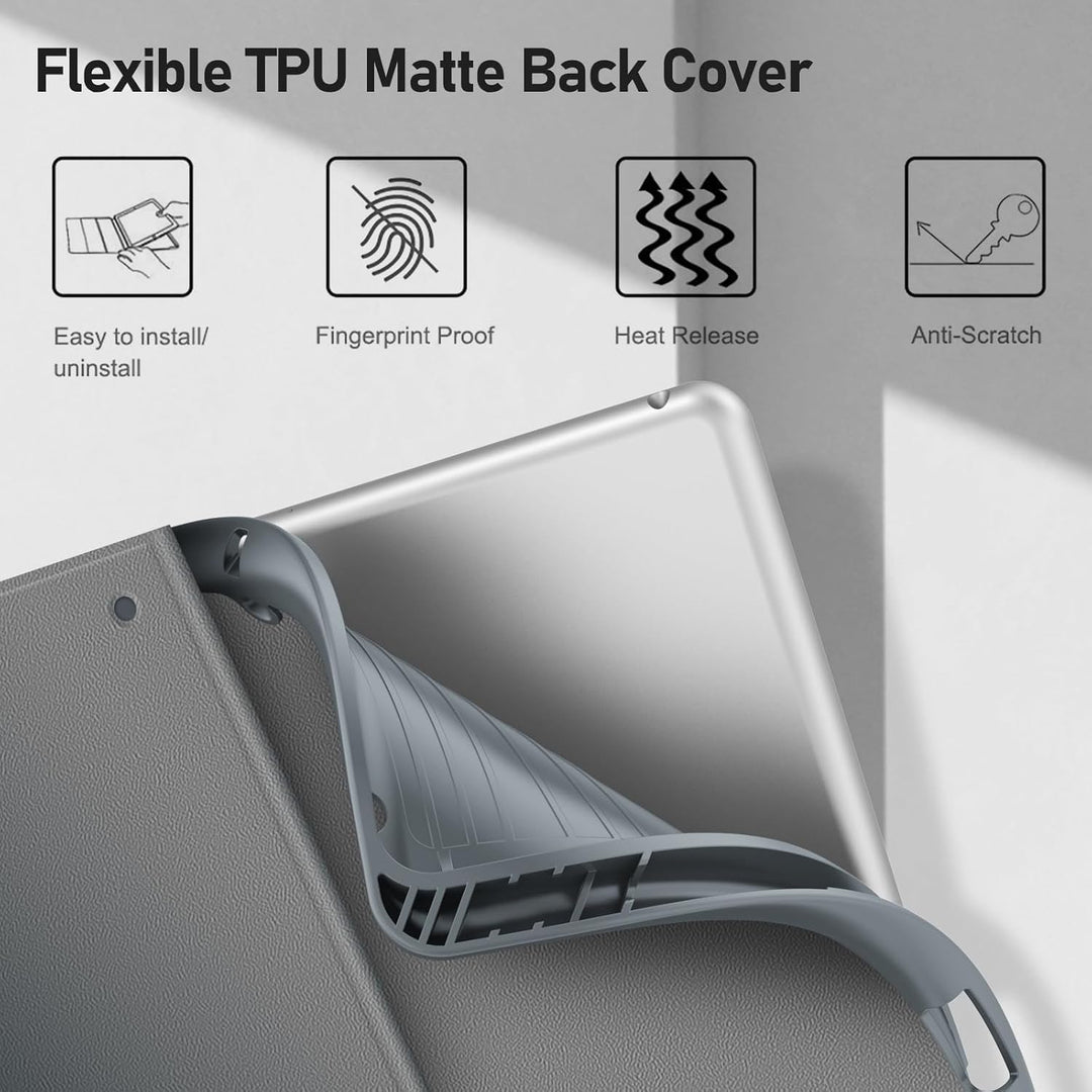 Fintie Hülle mit Tastatur für iPad 9. / 8. / 7. Generation (10.2 Zoll, 2021/2020/2019), Beleuchtete