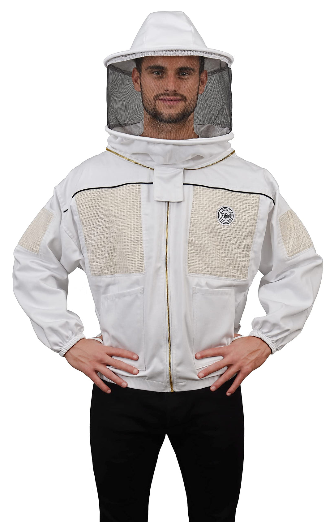 Humble Bee 330 Belüftete Imkerjacke mit Rundschleier
