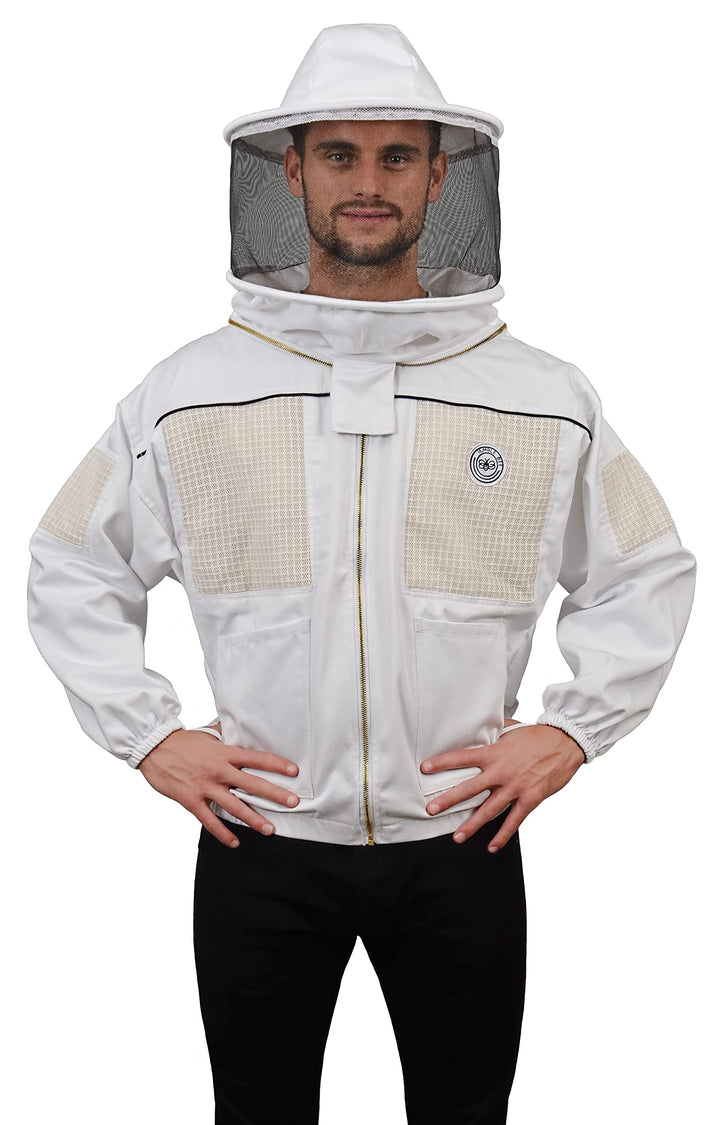 Humble Bee 330 Belüftete Imkerjacke mit Rundschleier