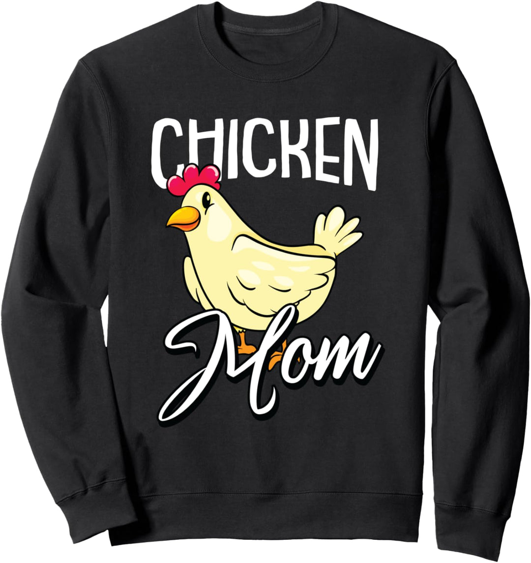 Huhn Mama Lustige Henne Landwirt Mama Mama Mama Mutter Sweatshirt