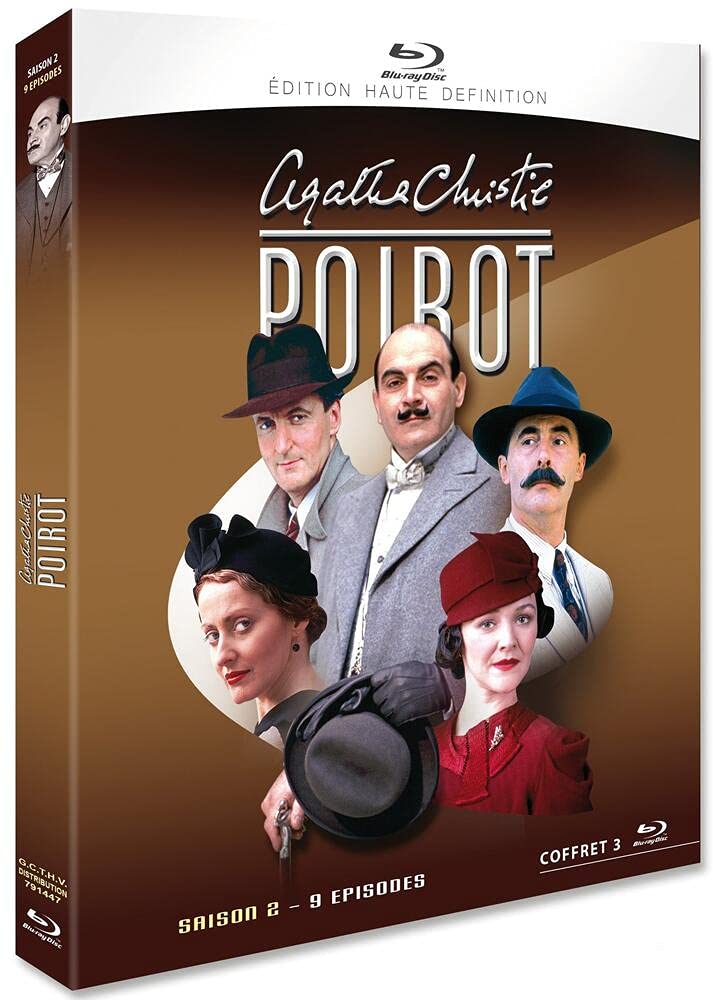 Poirot, saison 2 [Blu-ray] [FR Import], Blu-ray