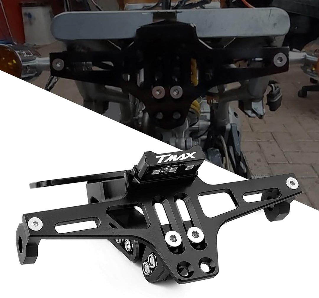CXEPI Motorrad Kennzeichenhalter CNC Aluminum Fender Eliminator Halter für TMAX500 TMAX530 SX/DX TMA