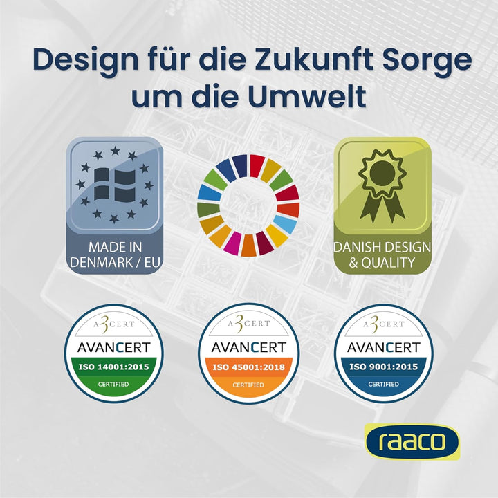 raaco Sortimentskoffer boxxser 80 8 x 8-20 , blau, 134989