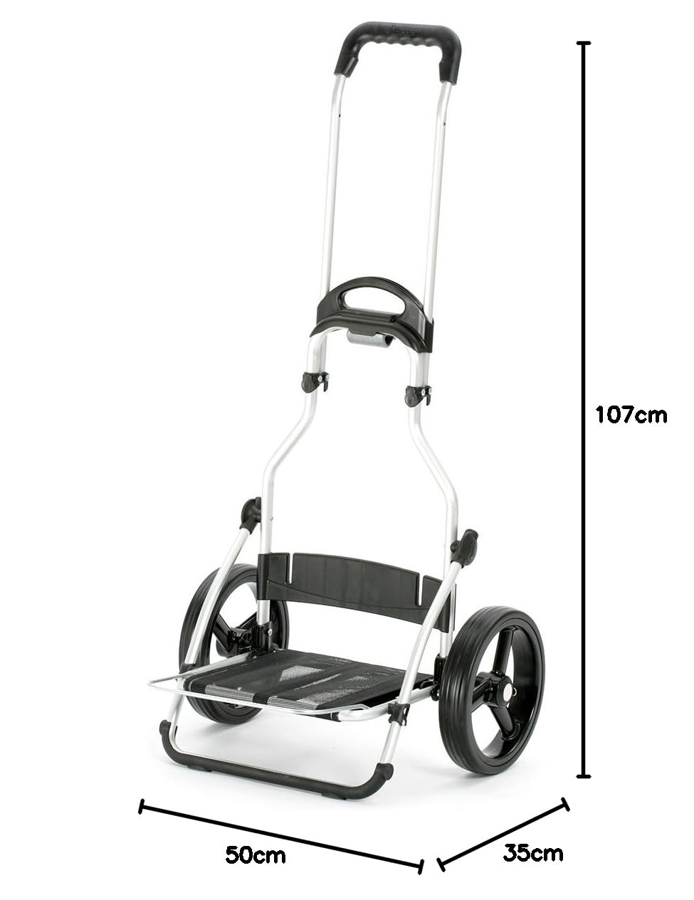 Andersen Shopper Royal mit 3-Speichenrad Alu klappbar mit 3-Speichen Rad Ø 25 cm und 41 Liter Tasche