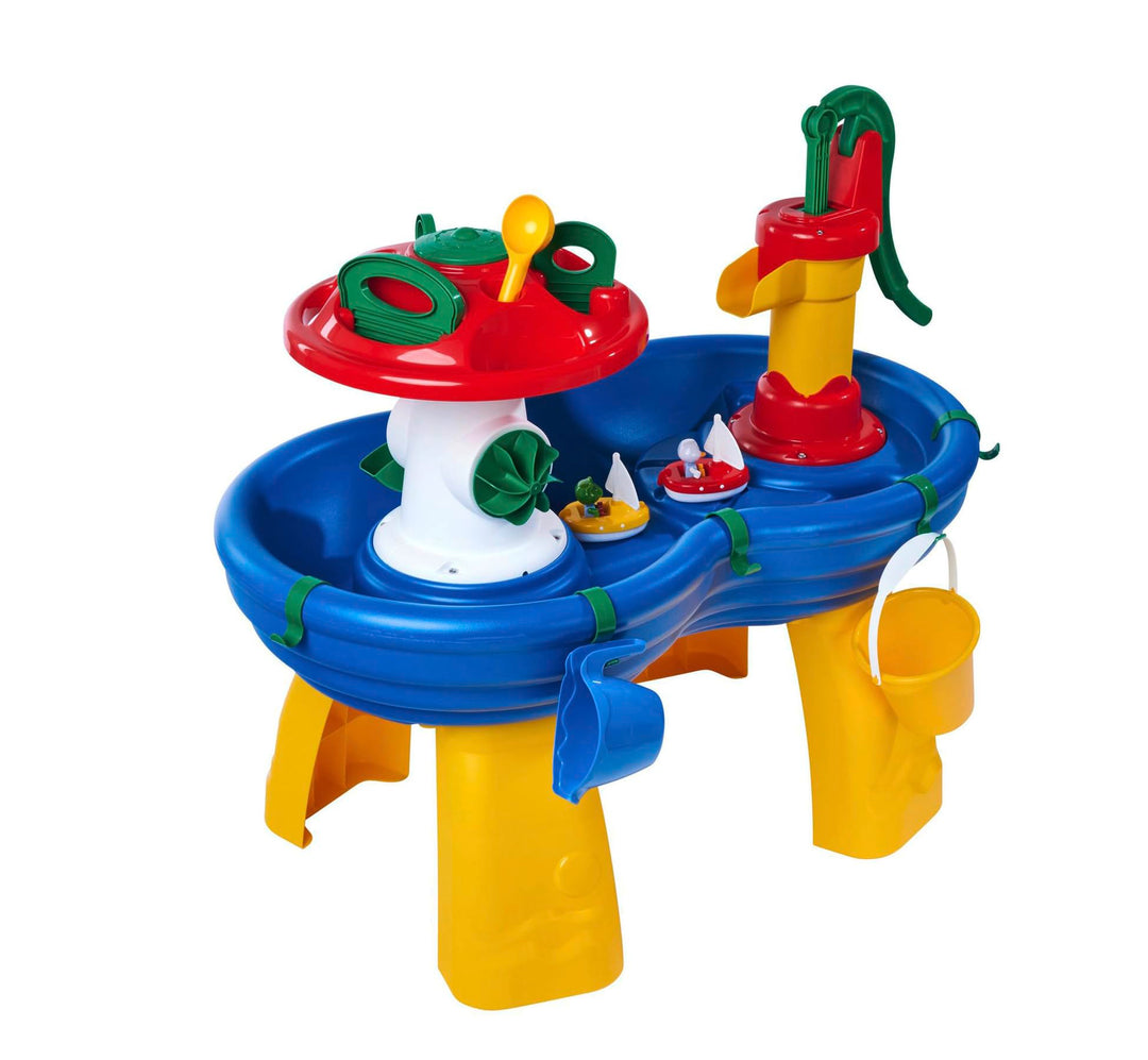 AquaPlay Wassertisch - grosses Outdoor-Wasserspiel (100 x 58 x 90 cm) für Kinder ab 3 Jahre, Wassers