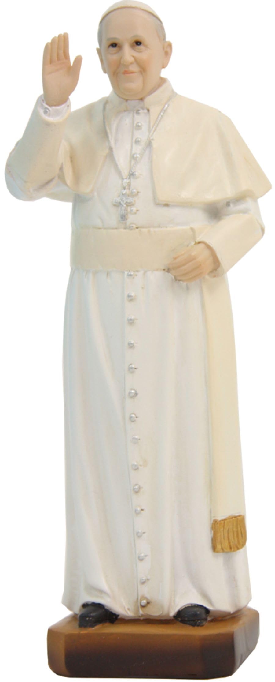 FADEDA Papst Franziskus I. / Höhe:20 cm/handbemalt/detailgetreue Krippen Figuren - Weihnachten Tisch