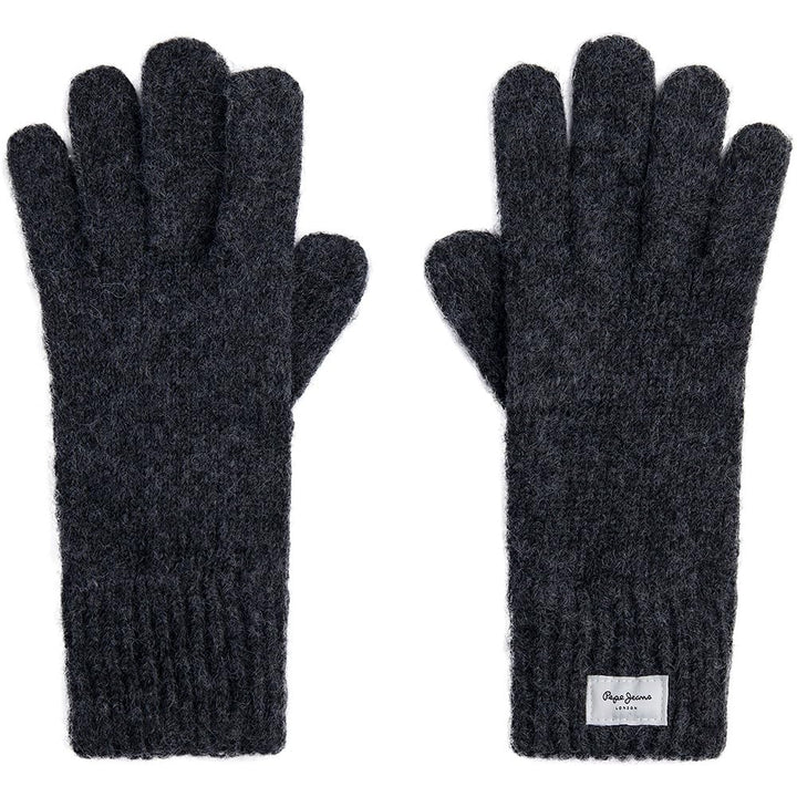 Pepe Jeans Damen Wallis Gloves Handschuhe Einheitsgrösse Grau (Dunkelgrau Meliert), Einheitsgrösse G