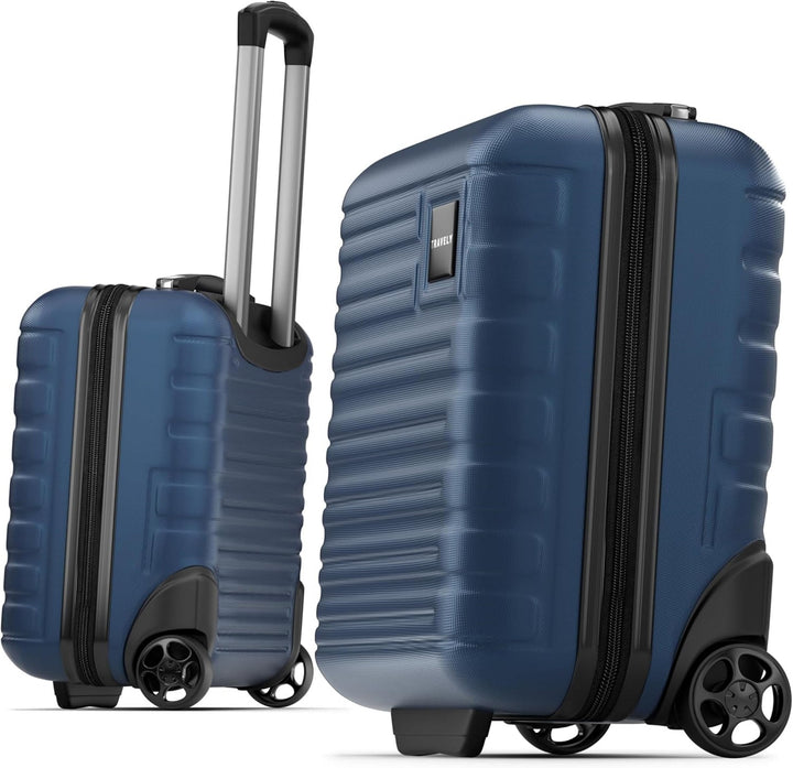 Travely Premium Handgepäck Koffer 40x30x20cm - passend für Ryanair, Lufthansa, Eurowings und co. I 2