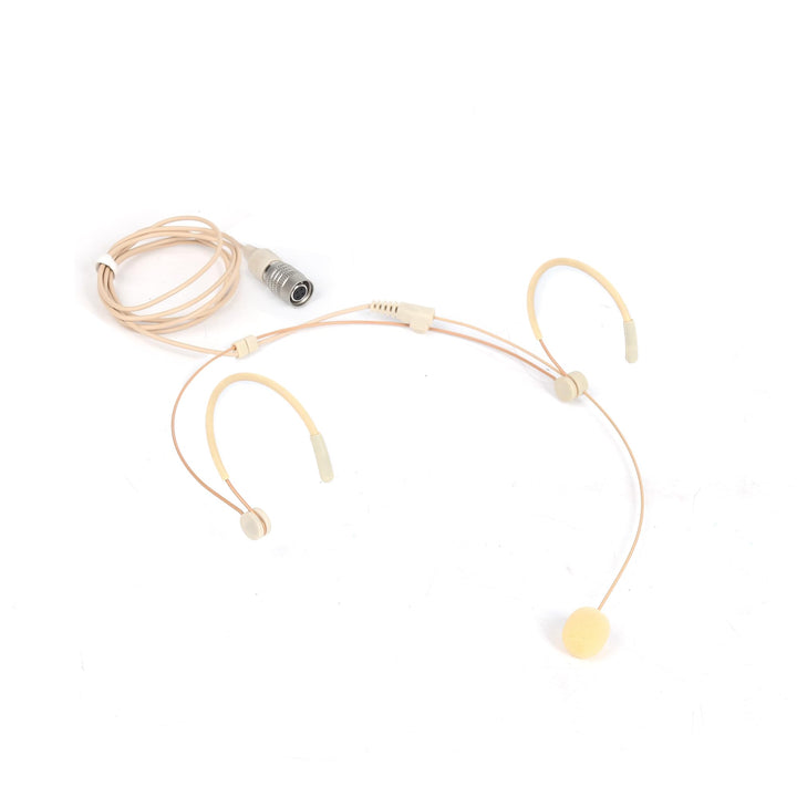 Kabelgebundenes Headset-Mikrofon, Doppeltes Over-Ear Kondensator-Kopfbügelmikrofon kompatibel mit Au