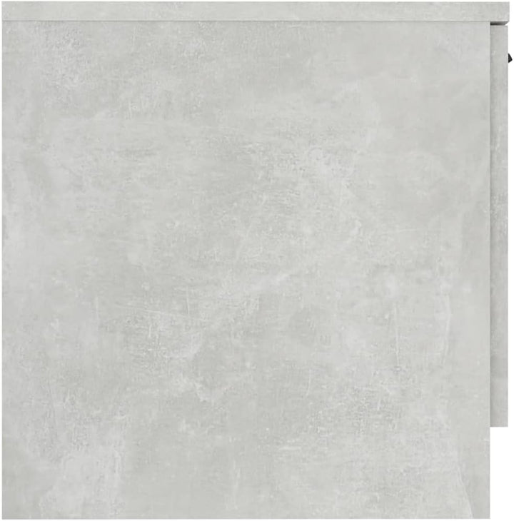 homiuse 40x39x40 cm 2 STK Nachttisch Betongrau NachtkäStchen NachtischschräNke Mini Kommode Nachttis