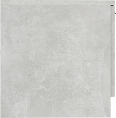 homiuse 40x39x40 cm 2 STK Nachttisch Betongrau NachtkäStchen NachtischschräNke Mini Kommode Nachttis