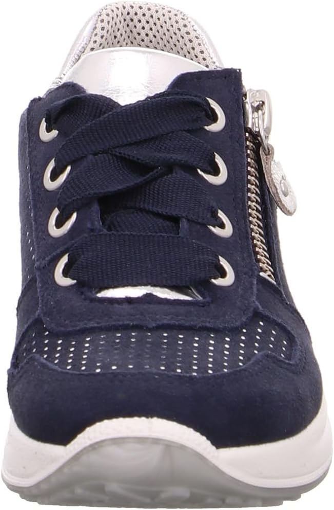 Superfit Mädchen Merida Sneaker 31 EU Blau 8000, 31 EU Blau 8000