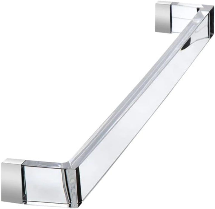 Kartell Rail Handtuchhalter, Plastik, kristall, 60 x 4 cm 60 cm Glasklar, 60 cm Glasklar