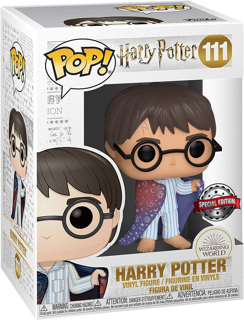 Funko Pop! 111 Harry Potter im Unsichtbarkeitsumhang 48064 - Exklusive Sonderausgabe