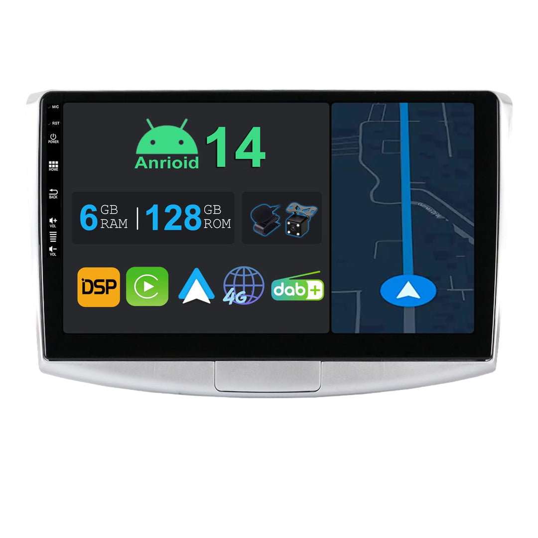 10.1 Zoll Android 14 Autoradio mit Navi Für VW Passat B6/B7 Magotan/CC 2010-2015 | Octa Core | 6GB 1