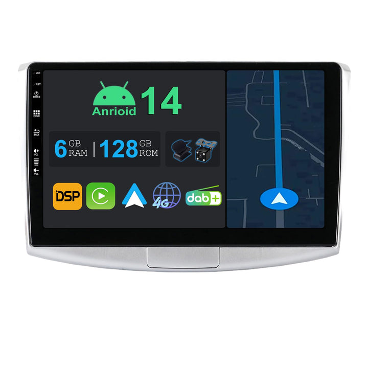 10.1 Zoll Android 14 Autoradio mit Navi Für VW Passat B6/B7 Magotan/CC 2010-2015 | Octa Core | 6GB 1