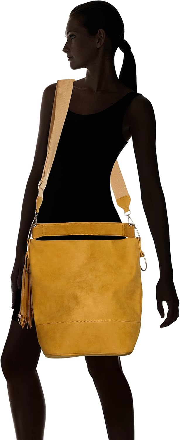 Fritzi aus Preussen Damen Fritzi51 Olga Vintage Honey Mustard Schultertasche