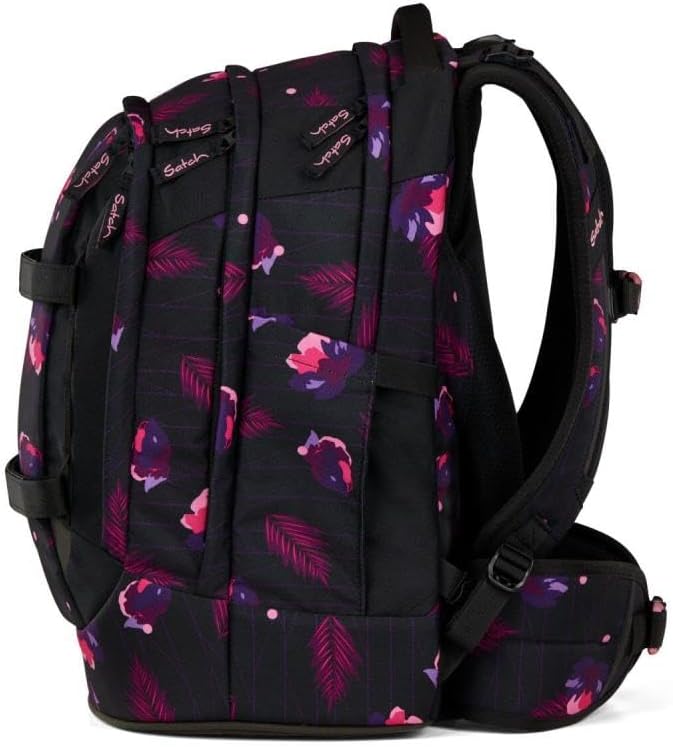 Satch Pack Pencil Slider Light Edition Schulrucksack Set 3tlg. inkl. Sportbeutel (Mystic Night), Mys