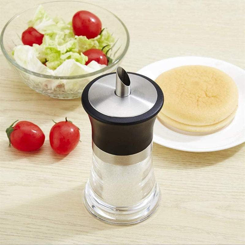 100ml Haushalts-Acryl-Zuckerdose, Sugar Shaker Dispenser mit Deckel Küchenutensilien-Zubehör(100 ml)