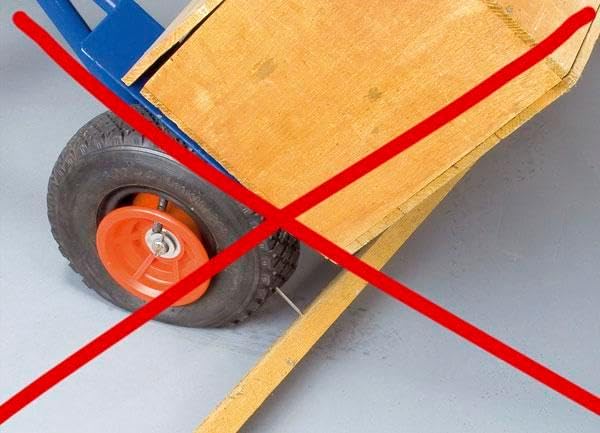 Westfalia Sackkarrenrad, Pannensicher