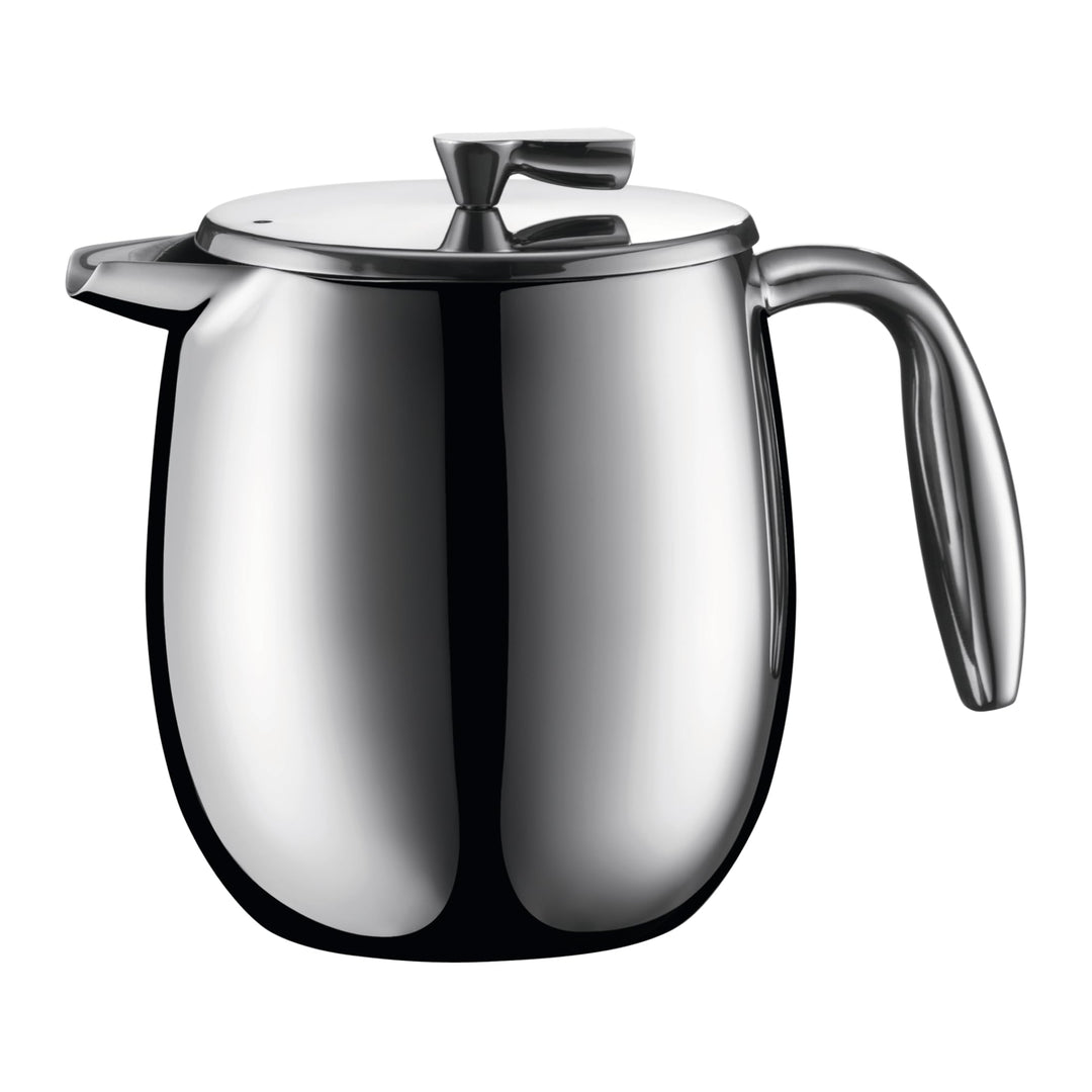 Bodum columbia Kaffeebereiter (Doppelwandig, Edelstahl, Spülmaschinengeeignet, 0,5 liters) glänzend,