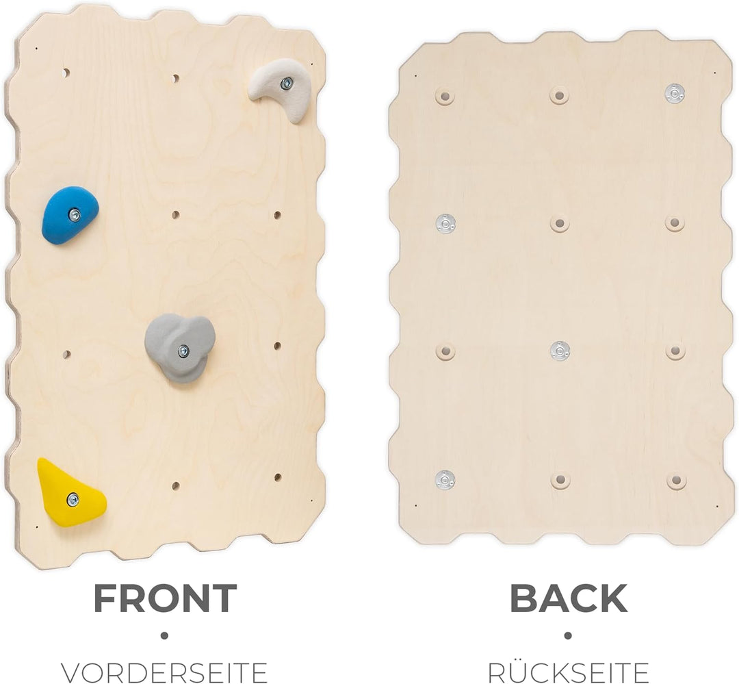 MAMOI® Kletterwand für kinderzimmer, Klettergerüst Indoor, Klettern mit Klettergriffe für Kinder, Kl