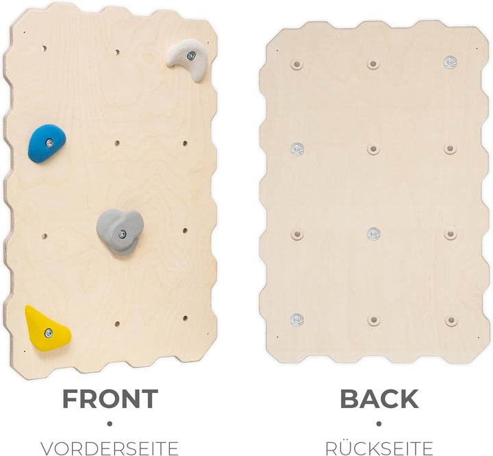 MAMOI® Kletterwand für kinderzimmer, Klettergerüst Indoor, Klettern mit Klettergriffe für Kinder, Kl