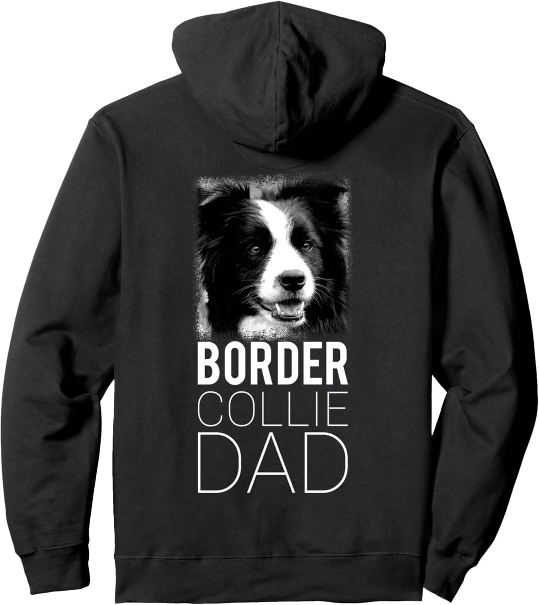 Dog Dad Border Collie - Hunde Papa Pullover Hoodie