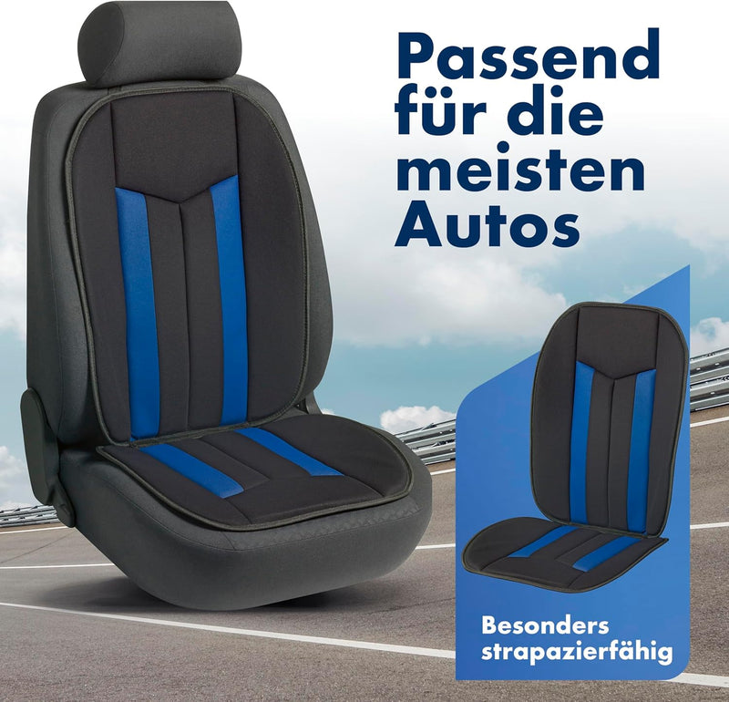 Walser Auto-Sitzauflage Elegance Plus, Universaler Sitzaufleger-Auto, Auto-Schutzunterlage, PKW-Sitz