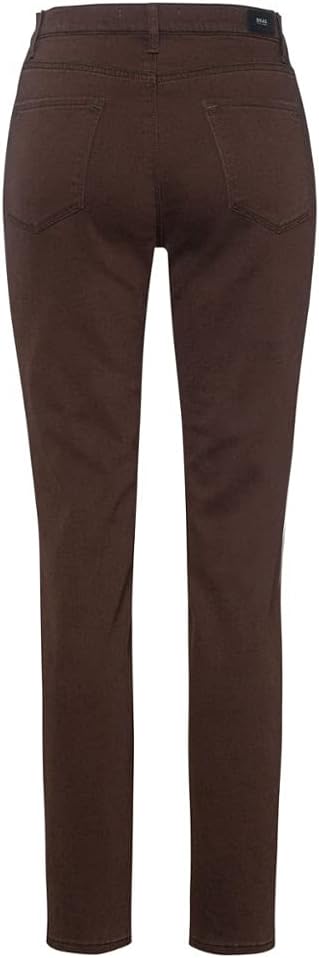 BRAX Damen Style Mary Blue Planet Nachhaltige Five-Pocket I Jeans, 38W / 30L Brown