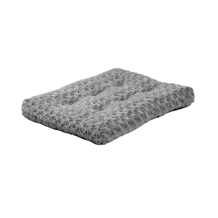MidWest Homes for Pets Plüsch-Haustierbett QuietTime Deluxe Gray Ombre Swirl in Grösse XXS, maschine