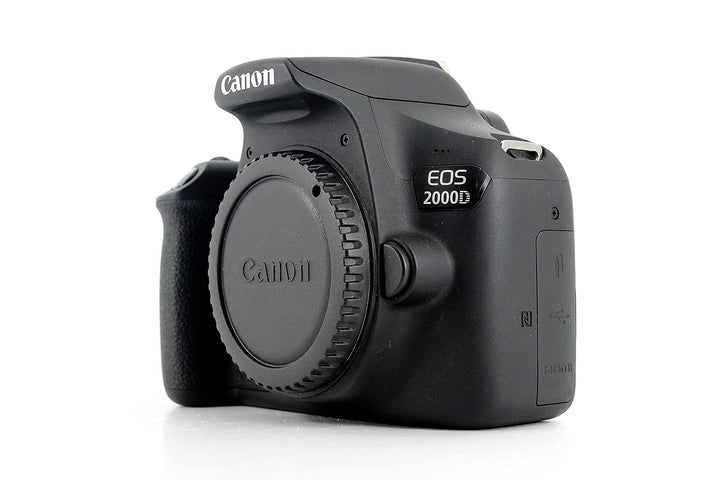 Canon EOS 2000D Spiegelreflexkamera Gehäuse (24,1 MP, DIGIC 4+, 7,5 cm (3,0 Zoll) LCD, Full-HD, WIFI