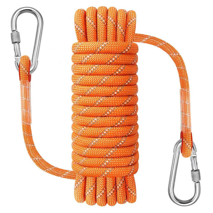 10 mm x 20 Meter Statisches Nylon Seil Outdoor Kletterseil für Knüpfübungen, Baumpfleger Baumarbeits