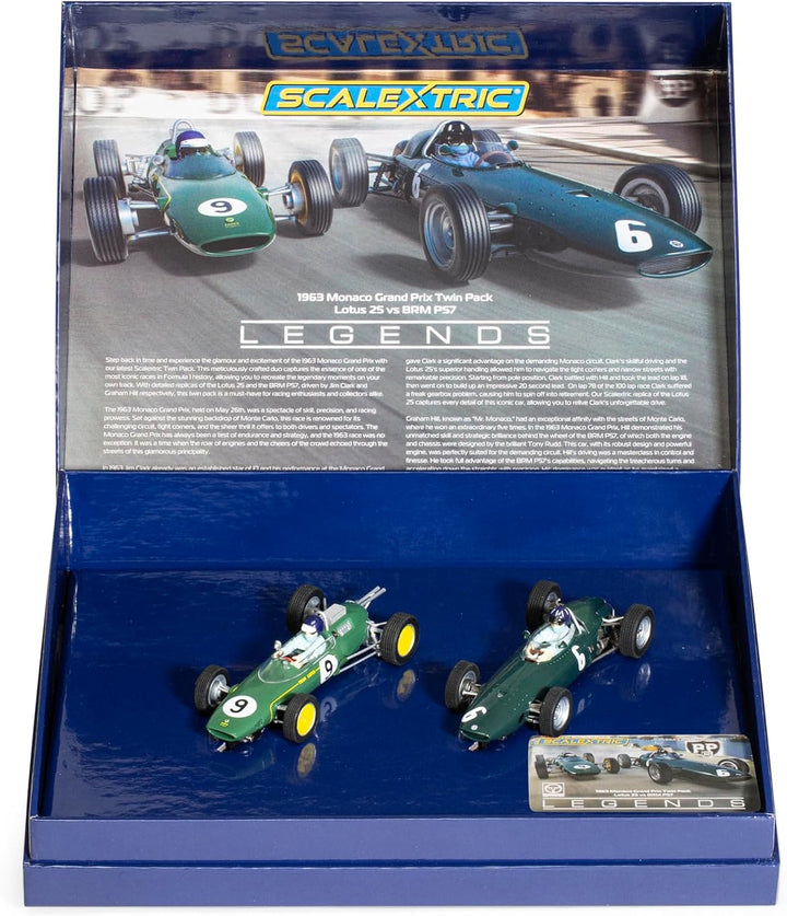 Scalextric C4580A 1963 Monaco Carlo Optimal Prix Doppelpack Slotcar