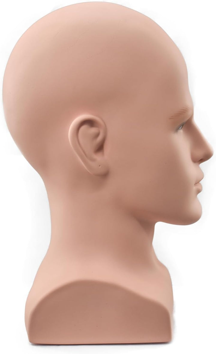 Mannequin-Kopf, weiblich, professioneller Kosmetologie-Trainingskopf, Puppenkopf für Perückenherstel