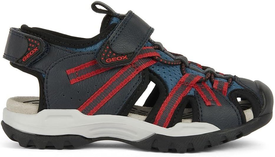 Geox Jungen J Borealis Boy A Sandalen 25 EU Avio Red, 25 EU Avio Red
