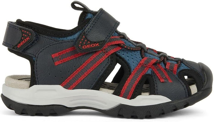 Geox Jungen J Borealis Boy A Sandalen 25 EU Avio Red, 25 EU Avio Red
