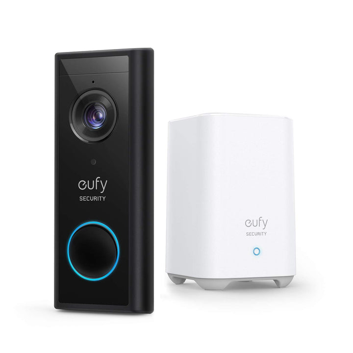 eufy Security Video Doorbell S220, Kabellose Video Türklingel mit Akku, 2K HD, Türklingel mit Kamera