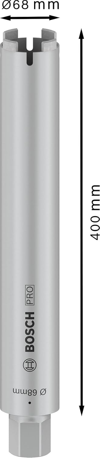 Bosch Accessories Bosch Professional 2608601406 Diamanttrockenbohrkrone 68x400mm, 68 mm, 68 mm